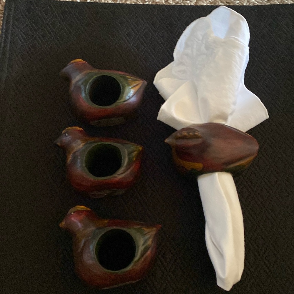 Napkin Rings - Set of 4